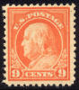 US #509 Mint Hinged 9c Franklin From 1917 - Neufs