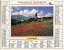 CALENDRIER ALMANACH DES P.T.T.  1994 ST MARCEL DE BELLEVILLE  YVOIRE - Big : 1991-00