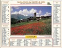 CALENDRIER ALMANACH DES P.T.T.  1994 ST MARCEL DE BELLEVILLE  YVOIRE - Groot Formaat: 1991-00