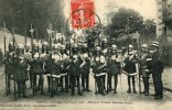 CPA 54 NANCY CORTEGE HISTORIQUE 1909 HOMMES D ARMES ALSACIENS - Nancy