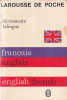 Le Livre De Poche 2221 Dictionnaire Bilingue Français-Anglais 1980 - Wörterbücher