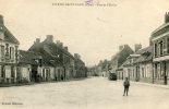 CPA 60 ESTREES SAINT DENIS RUE DE  L EGLISE Plan Rare - Estrees Saint Denis