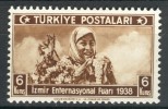 Turkey/Turquie/Türkei 1938, Izmir Fair - Grape Harvest *, MLH - Unused Stamps