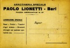 LIONETTI ARROTINO SPECIALE FERRI CHIRURGICI   BARI COMMERCIO   VIAGGIATA  COME DA FOTO FORMATO GRANDE - Mercanti