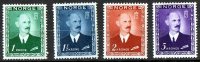 Norway 1946 King Haakon VII MH  SG 380-3 - Unused Stamps