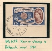 UK - Variety  SG 622 RETOUCH Over PA (Row 10 Stamp 4) - USED On Piece - Not Listed -  Spec. Cat. Volume 3 - Page 217 - Abarten & Kuriositäten