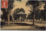 TONNEINS , Jardin Public , Le Kiosque , CPA ANIMEE  , 1913 - Tonneins