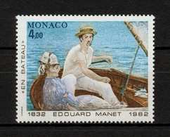 Monaco 1982  MiNr. 1556  Art Painting  Édouard Manet  1v MNH** 3,50 € - Impresionismo