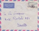 Cameroun,Sangmélima Le 13/08/1957 > France,colonies,lettre,po Nt Sur Le Wouri à Douala,15f N°301 - Covers & Documents