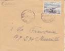 Cameroun,Ngaoundéré Le 22/05/1957 > France,colonies,lettre,po Nt Sur Le Wouri à Douala,15f N°301 - Brieven En Documenten