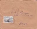 YAOUNDE - DEPART - CAMEROUN - 1957 - COLONIES FRANCAISES - Afrique - Avion - Lettre - Marcophilie - Lettres & Documents