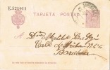 Entero Postal BARCELONA 1922. Alfonso XIII Tipo Medallon - 1850-1931