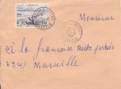 Cameroun,Doula Départ Le 17/08/1957 > France,colonies,lettre,po Nt Sur Le Wouri à Douala,15f N°301 - Brieven En Documenten