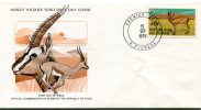 Republique Du Tchad 1979. Gazella Leptoceros. Duingazelle. Rhim Gazelle. FDC WWF Fauna. Good! - Wild