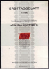 ALLEMAGNE  Carte  Notice 1er Jour  1980   Football Soccer Fussball  Cheval Hippisme - Covers & Documents