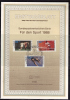 ALLEMAGNE  Carte  Notice 1er Jour  1988   Tennis Natation Football - Tenis