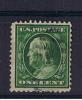 RB 759 - USA 1908-10 Franklin 1c Green On Grey "Rag Paper" SG 364 - Fine Used Stamp - High Cat Value - Used Stamps