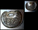 Pendant Cadenas Chinois / Old Lock Silver Pendent From China - Volksschmuck