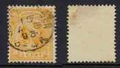 PAYS BAS  / 1891-1897 -  # 34 REINE WILHELMINE 3 C. ORANGE (ref T396) - Used Stamps
