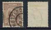 PAYS BAS  / 1891-1897 -  # 36 REINE WILHELMINE 7 1/2 C. BRUN OBLITERE (ref T123) - Used Stamps