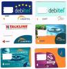 OLANDA (NETHERLANDS) - LIBERTEL (SIM)   - LOT OF 6 : DEBITEL, VODAFONE, IL TALKINE, IZI - USED WITHOUT CHIP - RIF.4984 - [3] Sim Cards, Prepaid & Refills