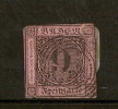 ALLEMAGNE  BADE 1851 / 52 N ° 4a   Avec Charniere Dans L Etat - Gebraucht