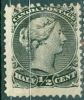 Canada 1873 Half  Cent Large Queen Issue #21a - Nuevos