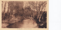 Cpa  13 Bouches Du Rhone La Barasse Les Bords De L Huveaune - Saint Marcel, La Barasse, St Menet