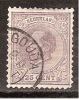 Nederland Netherlands Pays Bas Niederlande Holanda 26 TOP CANCEL GOUDA ; Koning Roy King Rei Willem III 1872 - Used Stamps