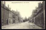 CPA  ANCIENNE- FRANCE- FERE-CHAMPENOISE (51)- RUE DE BANNES EN GROS PLAN- CHARRETTE DE FOIN- ANIMATION - Fère-Champenoise