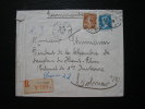 Lettre Recommandée De COLMAR 1 Pour Colmar 1929 - Briefe U. Dokumente