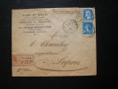 Lettre De COLMAR Pour LIEPVRE 1926 - Storia Postale