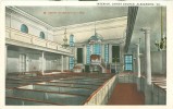 USA – United States – Interior, Christ Church, Alexandria, Va, 1920s Unused Postcard [P5703] - Alexandria