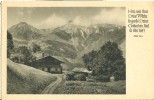 Herr, Wie Sind Deine Werke So Groß, Germany Landscape, 1953 Used Postcard [P5724] - Da Identificare