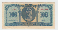 Greece 100 Drachmai 1950 VF++ CRISP Banknote P 324a 324 A - Griekenland