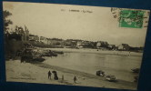 LARMOR.La Plage.Cpa,voyagé,be,animée - Larmor-Plage