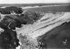 50 CPSM En Avion Au Dessus De Carteret La Plage - Carteret