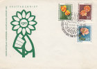 Fleurs - Roses - Tulipes - Allemagne - République Démocratique - Lettre De 1961 - Rozen