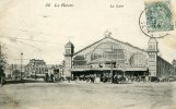 76-LE HAVRE....LA GARE...CPA ANIMEE - Bahnhof