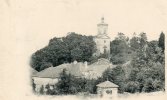 CHATENOIS église Vue De  La Route De Neufchateau Dos Non Divisé Cliché Antérieur à 1903 Timbrée En 1903 - Chatenois