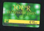 BELGIE   YOUR  TELEPHONE  CARD - Ohne Chip