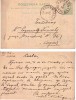 Bulgaria Bulgarie Bulgarien  Postal  Card Little Lion - Circulées /travel 1898 Lovetch To Sofia - Covers & Documents