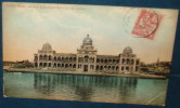 N° 14 Sur Cpa PORT SAID,Palais Administration Du Canal,de Port Said Pour Paris - Otros & Sin Clasificación