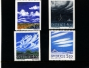 SWEDEN/SVERIGE - 1990  CLOUDS  SET MINT NH - Unused Stamps