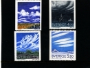 SWEDEN/SVERIGE - 1990  CLOUDS  SET MINT NH - Neufs