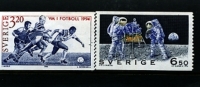 SWEDEN/SVERIGE - 1994  WORLD CUP+1st MAN ON THE MOON SET  MINT NH - Unused Stamps