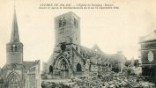 CPA 55 L EGLISE DE REVIGNY AVANT ET APRES LE BOMBARDEMENT DU 6 AU 12 SEPTEMBRE - Revigny Sur Ornain