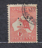 SS6300 - TASMANIA ,  1d  (Australia) Perfin  " T " . Perforazione "cieca " - Used Stamps