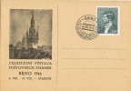 Tarjeta BRNO (Checoslovaquia) 1946. Exposicion Nacional De Sellos - Storia Postale