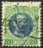 Danish West Indies #46 Used 20b Green & Blue From 1908 - Denmark (West Indies)